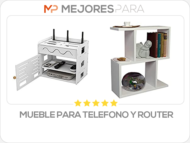 mueble para telefono y router