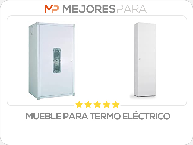 mueble para termo eléctrico