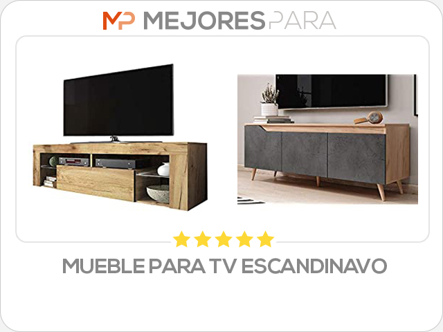 mueble para tv escandinavo