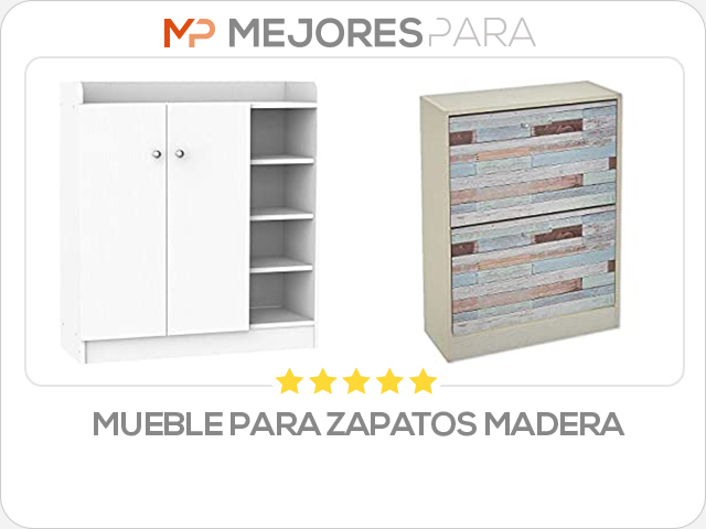 mueble para zapatos madera