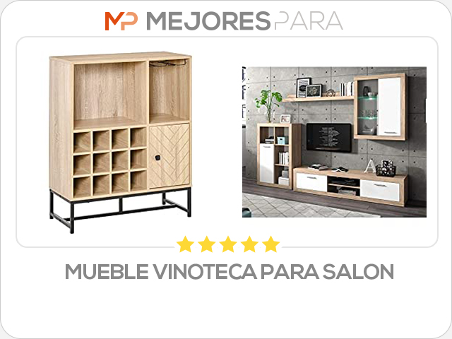 mueble vinoteca para salon