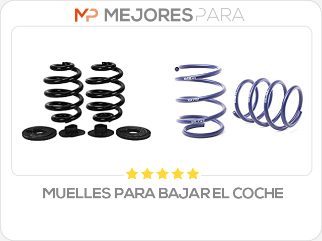 muelles para bajar el coche