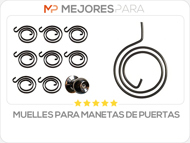 muelles para manetas de puertas