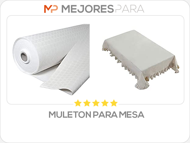 muleton para mesa