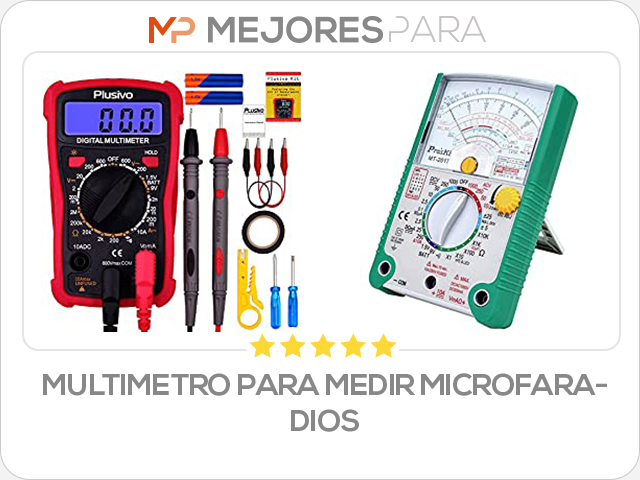 multimetro para medir microfaradios