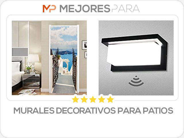 murales decorativos para patios