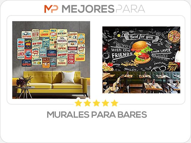 murales para bares