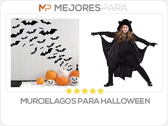 murcielagos para halloween