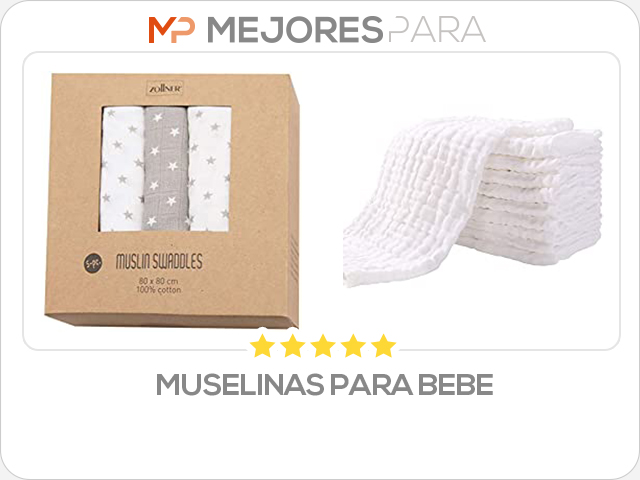 muselinas para bebe