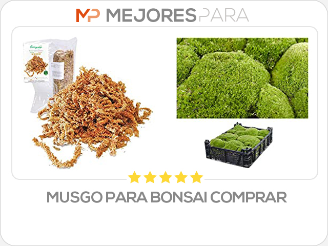 musgo para bonsai comprar