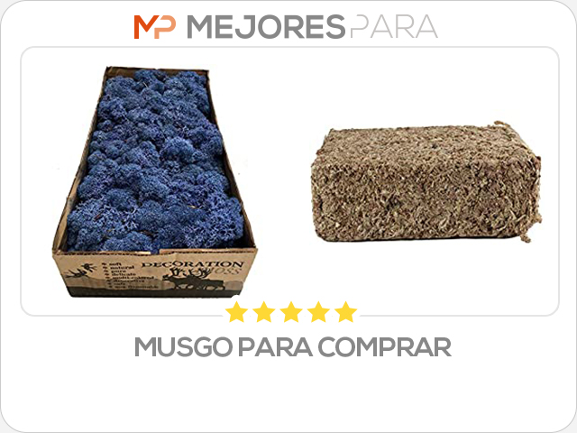 musgo para comprar