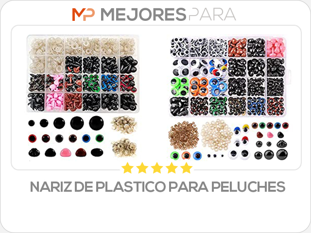 nariz de plastico para peluches