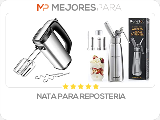 nata para reposteria