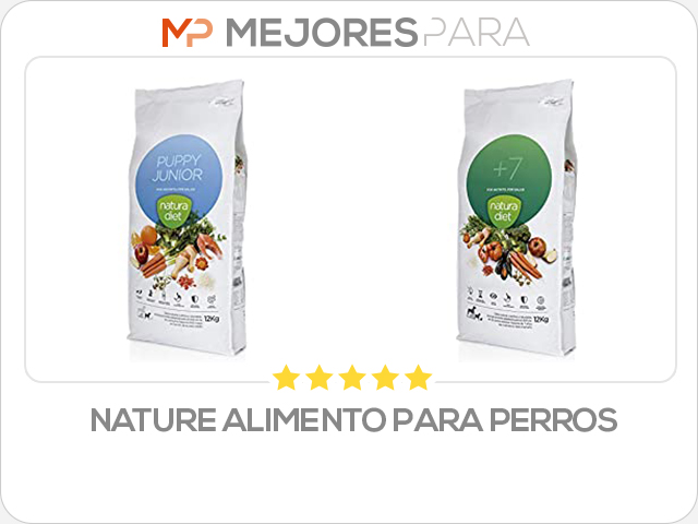 nature alimento para perros