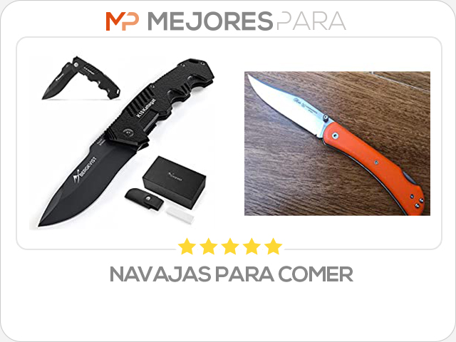 navajas para comer