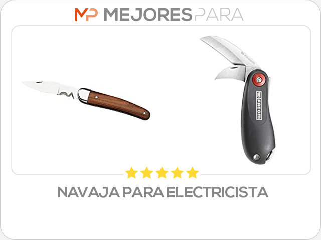 navaja para electricista