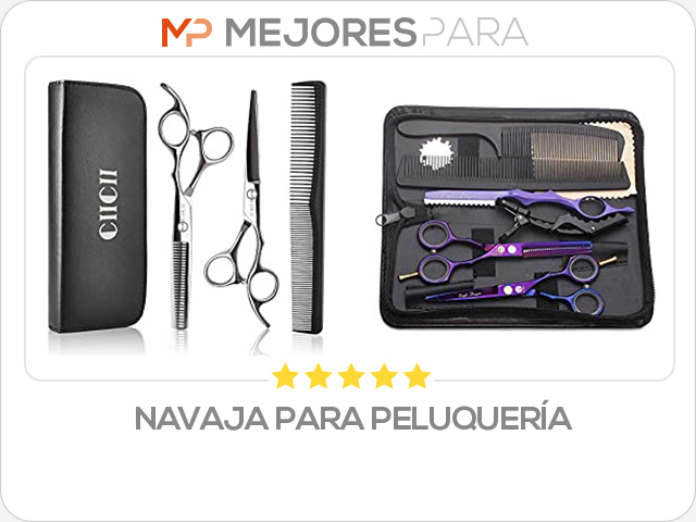 navaja para peluquería