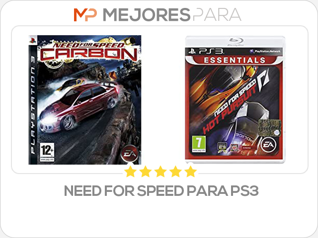 need for speed para ps3