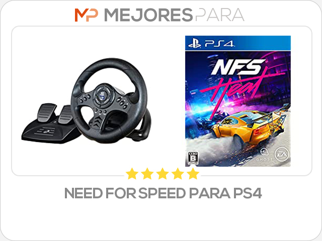 need for speed para ps4