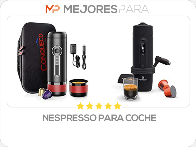 nespresso para coche