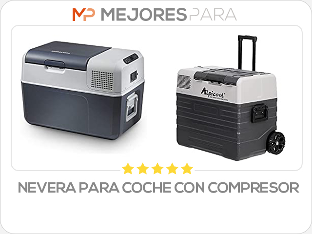 nevera para coche con compresor