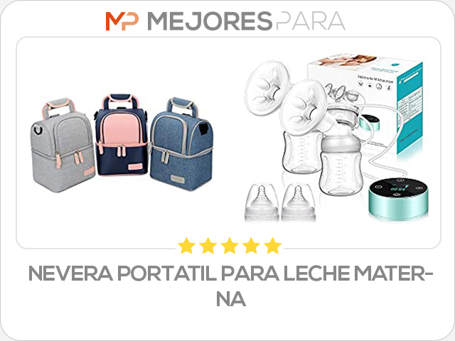 nevera portatil para leche materna