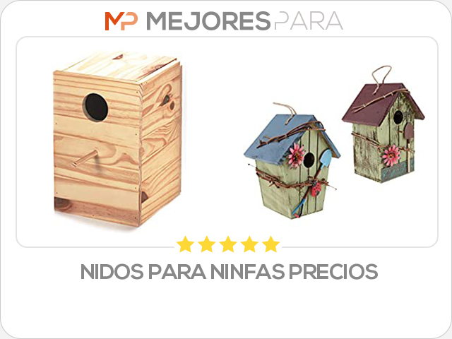 nidos para ninfas precios