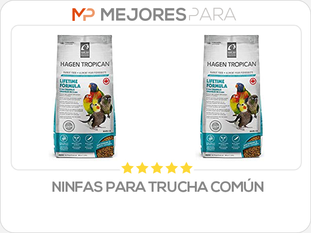 ninfas para trucha común