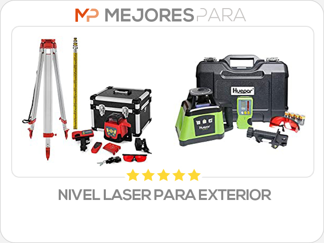 nivel laser para exterior