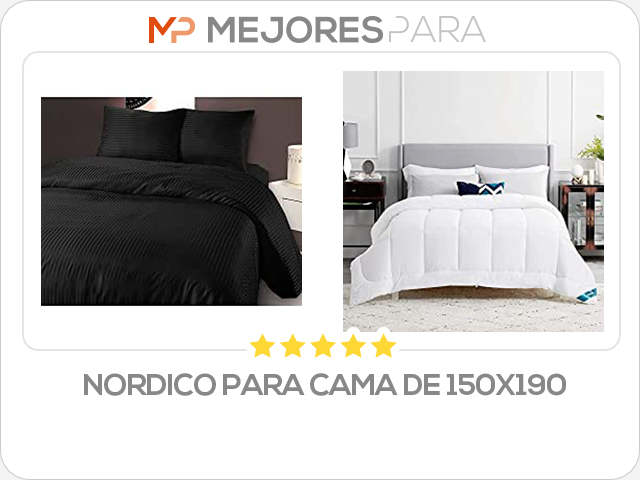 nordico para cama de 150x190