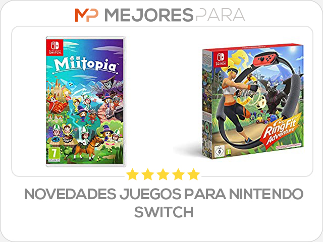 novedades juegos para nintendo switch