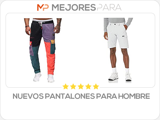 nuevos pantalones para hombre