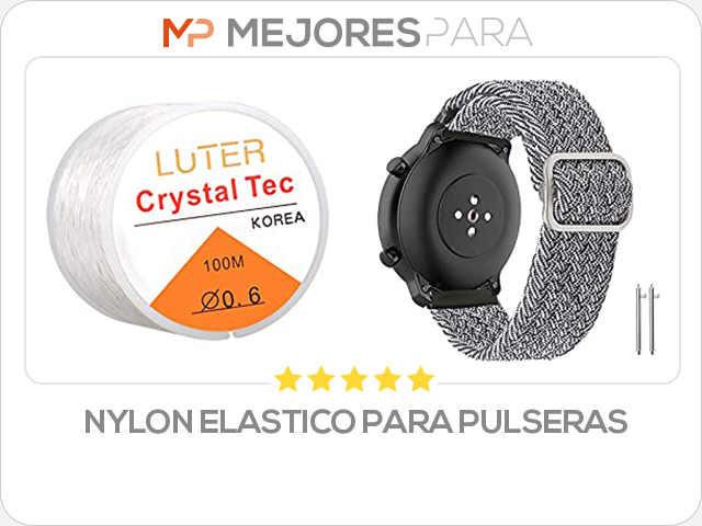 nylon elastico para pulseras