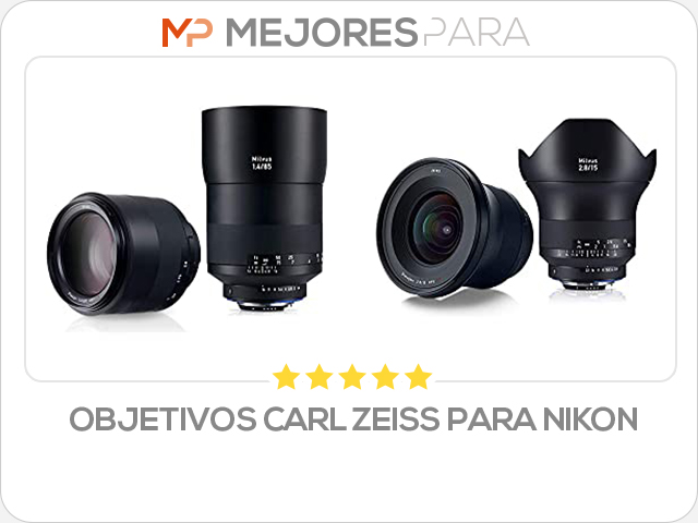 objetivos carl zeiss para nikon