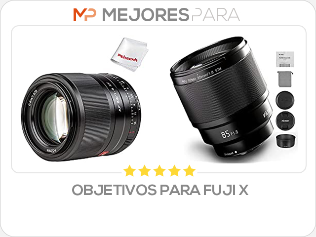 objetivos para fuji x