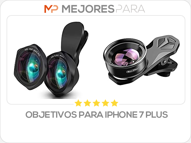 objetivos para iphone 7 plus