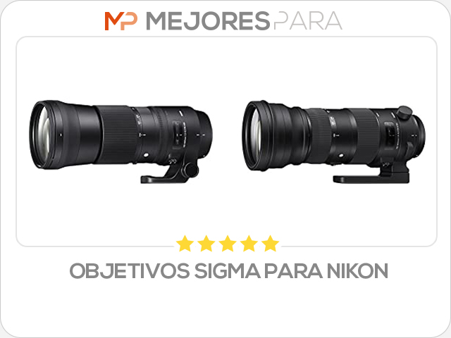 objetivos sigma para nikon