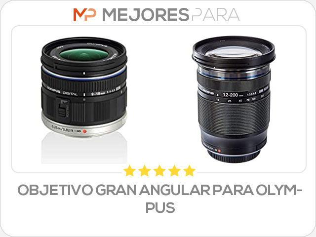 objetivo gran angular para olympus