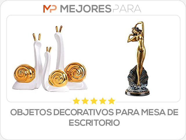 objetos decorativos para mesa de escritorio