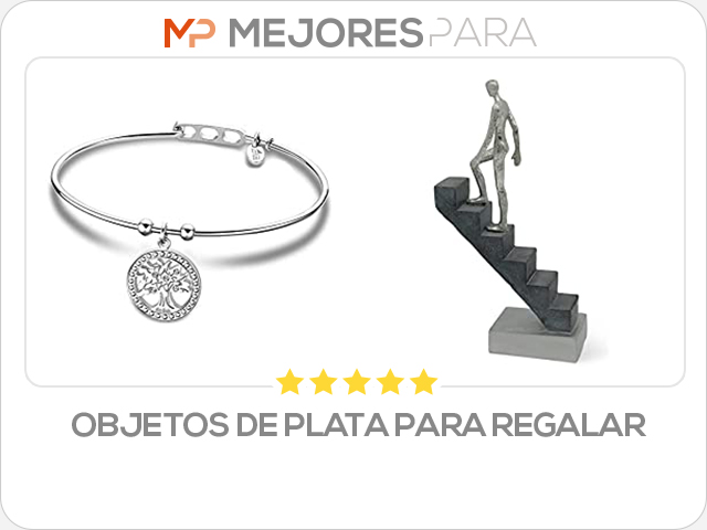 objetos de plata para regalar