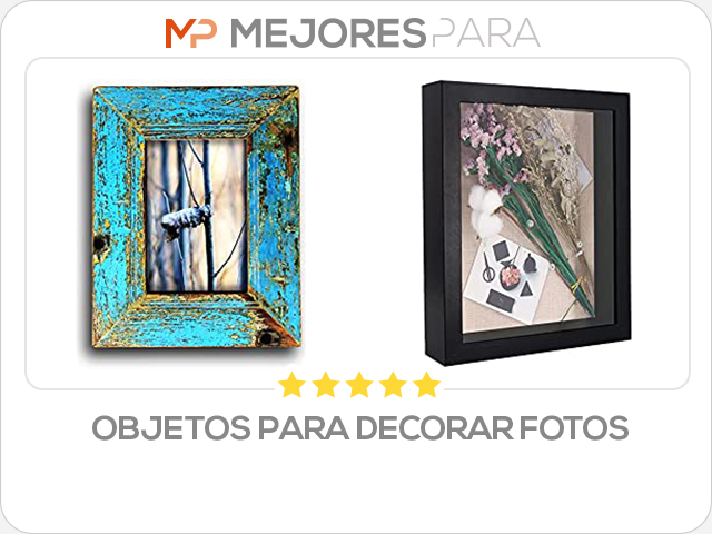 objetos para decorar fotos