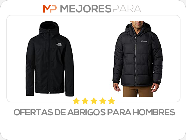 ofertas de abrigos para hombres