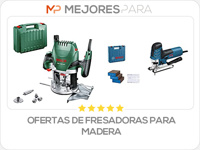 ofertas de fresadoras para madera