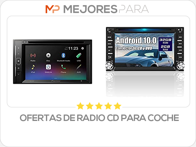 ofertas de radio cd para coche