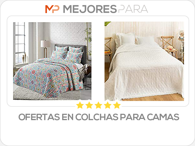 ofertas en colchas para camas