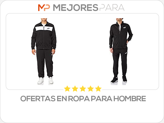 ofertas en ropa para hombre