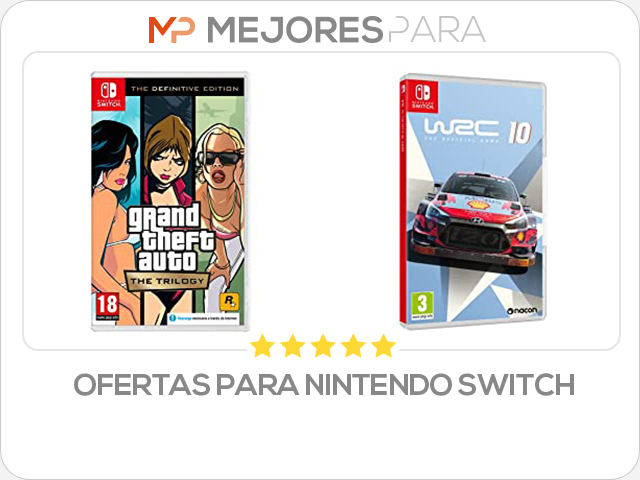 ofertas para nintendo switch