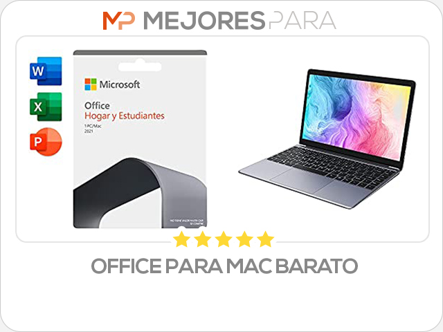 office para mac barato