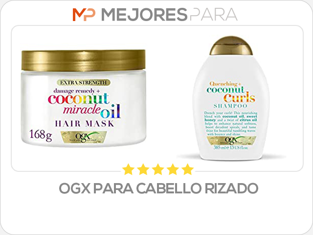 ogx para cabello rizado