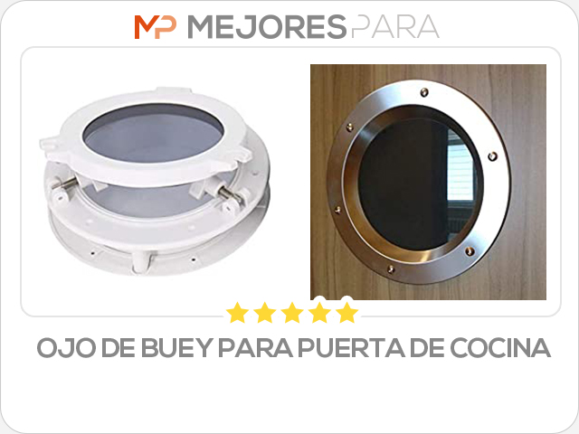 ojo de buey para puerta de cocina